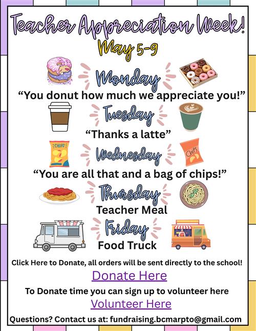 Teacher Appreciation Week